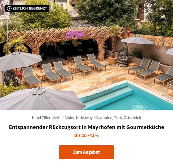 Entspannender Rückzugsort in Mayrhofen mit Gourmetküche