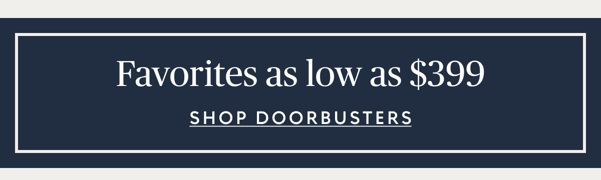 Shop Doorbusters