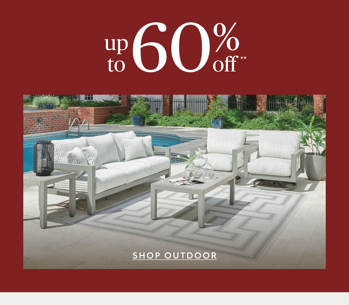 Outdoor up to 60% off