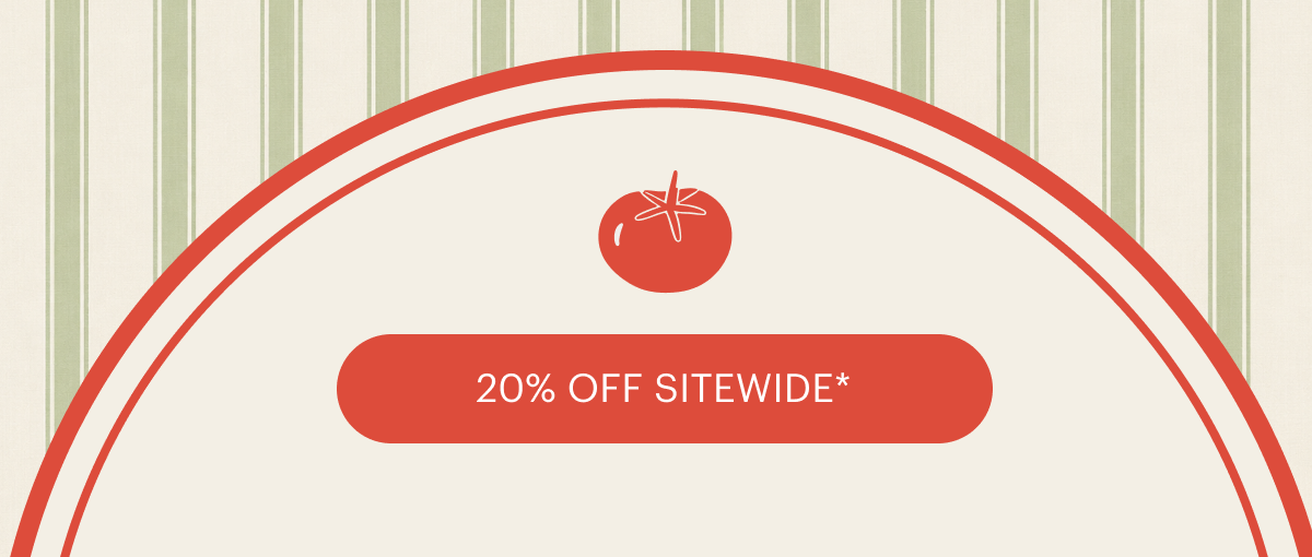 Shop 20% Off Sitewide