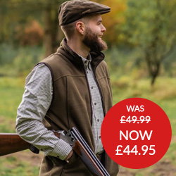 SHOP Deerhunter Mens Eagle Fleece Waistcoat