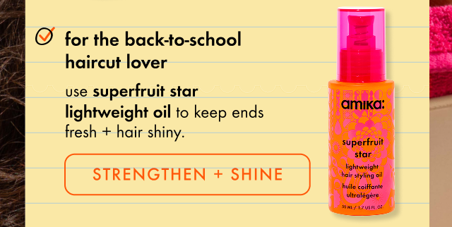 superfruit star lightweight oil