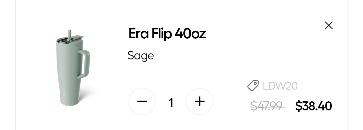 Era Flip 40oz - Sage