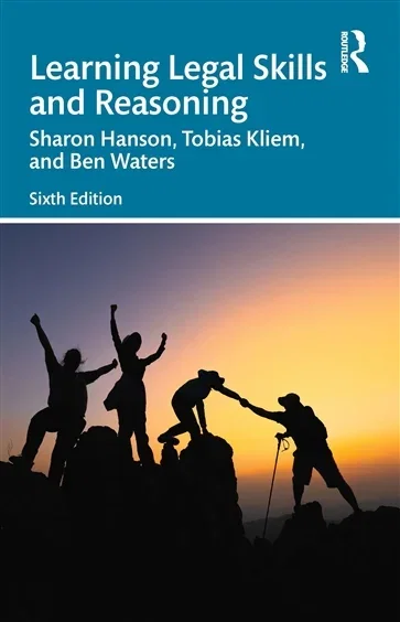 Learning Legal Skills and Reasoning, by Sharon Hanson