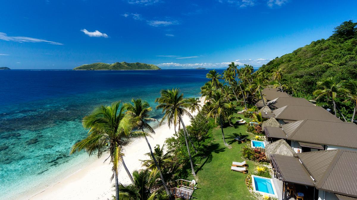 Fiji Adults-Only Beachfront Pool Villas on Matamanoa Island with All-Inclusive Dining