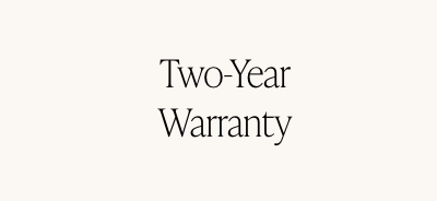 Two-Year Warranty