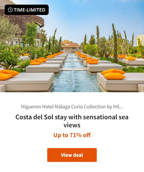 Costa del Sol stay with sensational sea views
