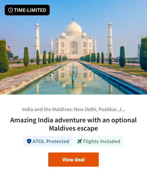 Amazing India adventure with an optional Maldives escape