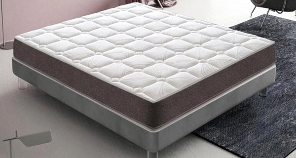 Matelas hybride à mémoire de forme MyMemory 13 zones – 25 cm, ressorts ensachés, gel rafraîchissant, dispositif médical
