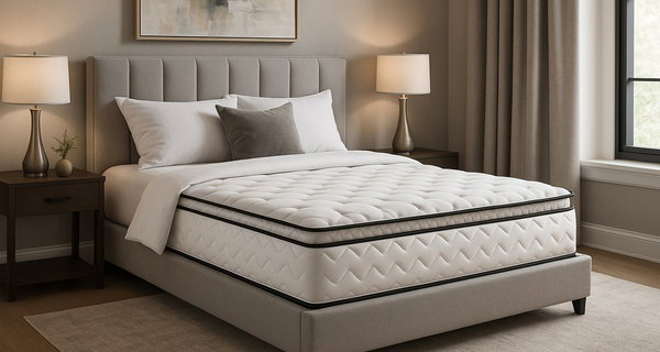 Matelas "Empereur" à mémoire de forme 22 cm avec son surmatelas