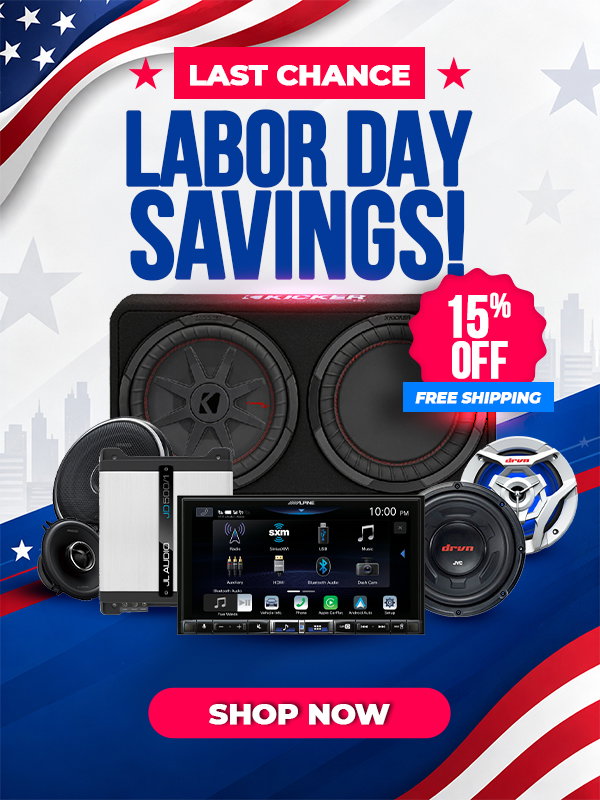 LABOR DAY SALE: Up to 30% OFF Top Audio Brands!