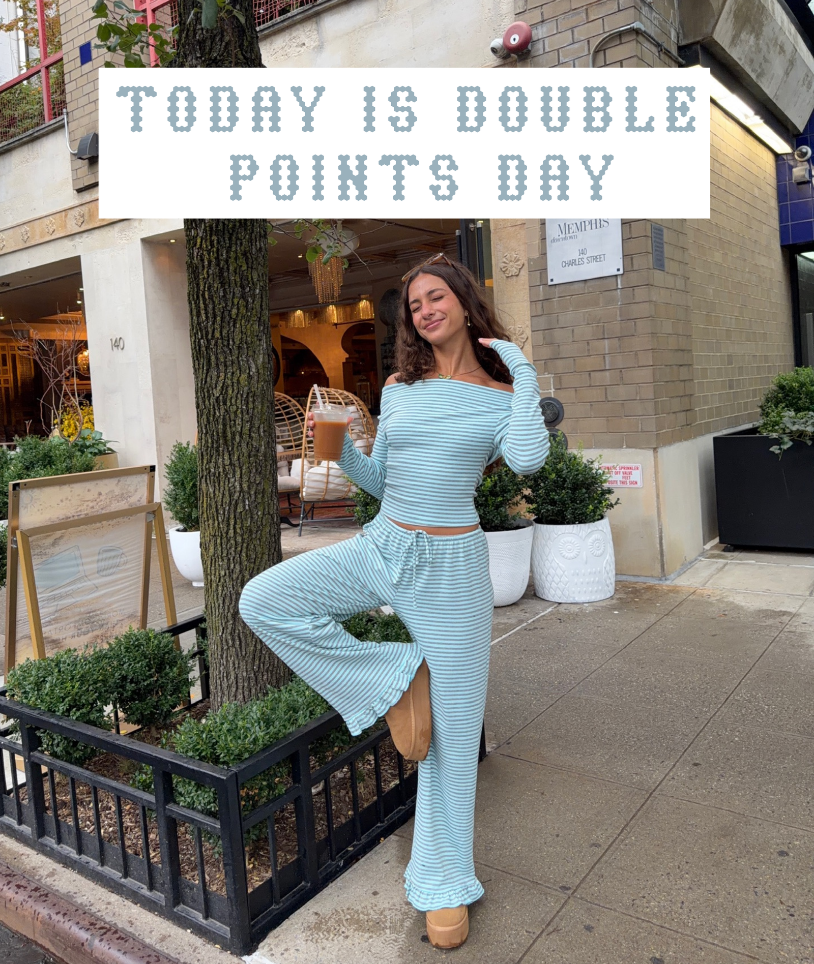 today is double points day!