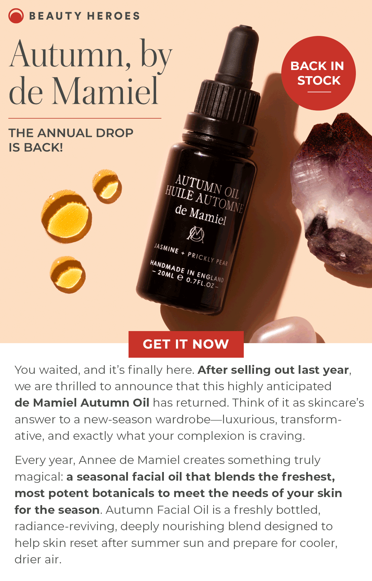 Autumn, by de Mamiel | The Annual Drop is Back!