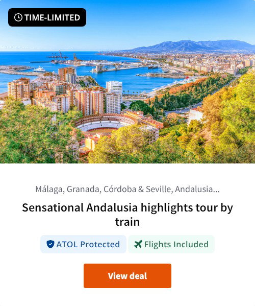 Sensational Andalusia highlights tour by train
