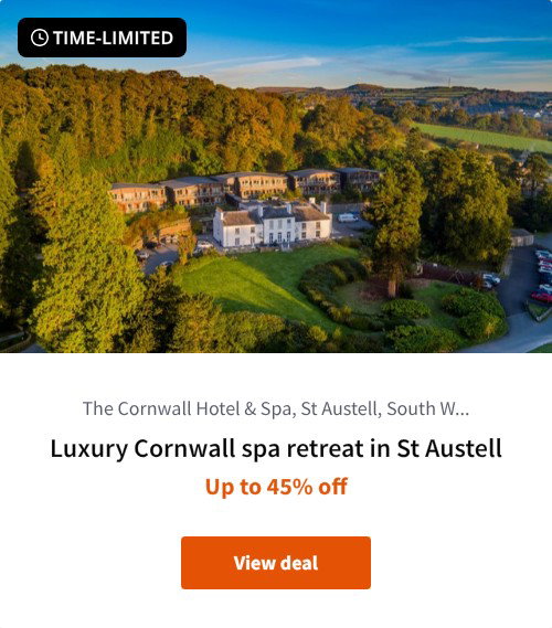 Luxury Cornwall spa retreat in St Austell