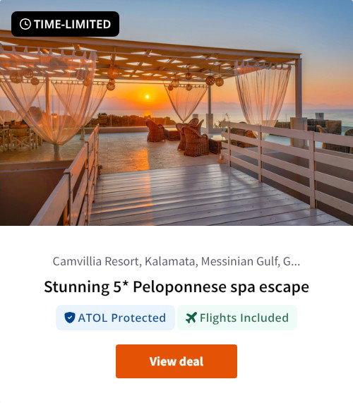 Stunning 5* Peloponnese spa escape