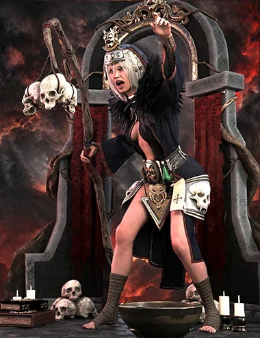 Skullbound Dark Shaman Bundle for Genesis 9