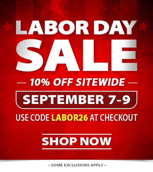 10% OFF with code LABOR26