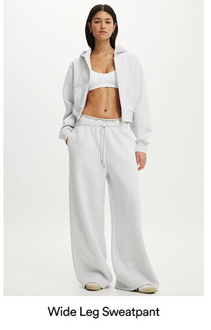 Wide Leg Sweatpant