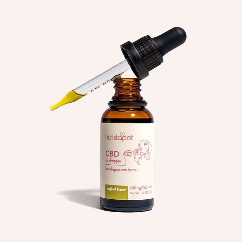 HolistaPet broad-spectrum CBD oil for cats