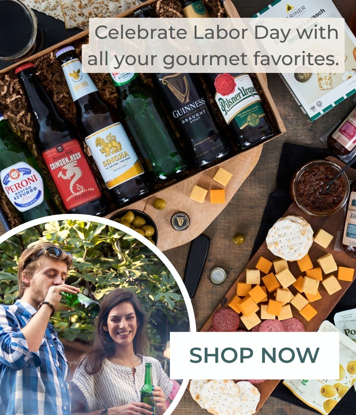 Celebrate Labor Day with all your gourmet favorites.