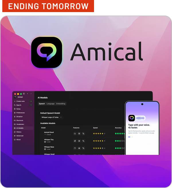 Shop Amical - ending tomorrow