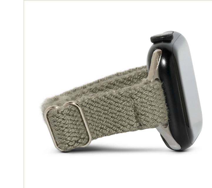 Apple Watch with a Slim Ash band.