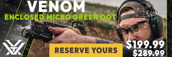 NEW Venom Enclosed Micro Green Dot