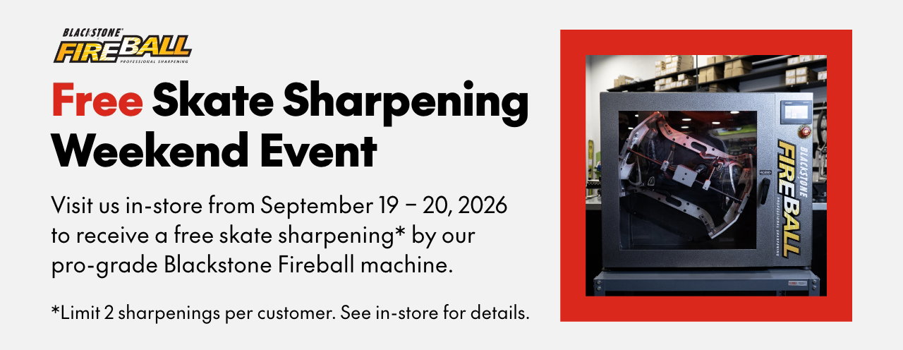 Free Skate Sharpening Event