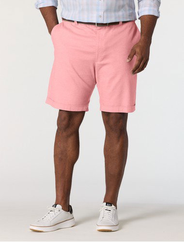 Linen-Blend Tech Shorts