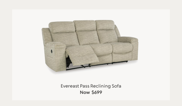 Evereast Pass Reclining Sofa