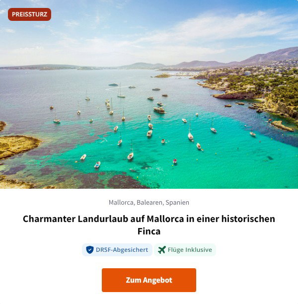 Charmanter Landurlaub auf Mallorca in einer historischen Finca