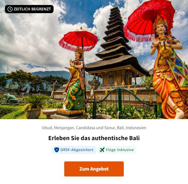 Erleben Sie das authentische Bali