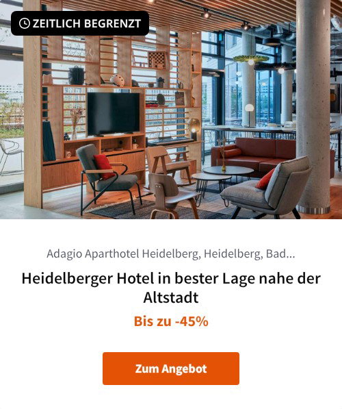 Heidelberger Hotel in bester Lage nahe der Altstadt