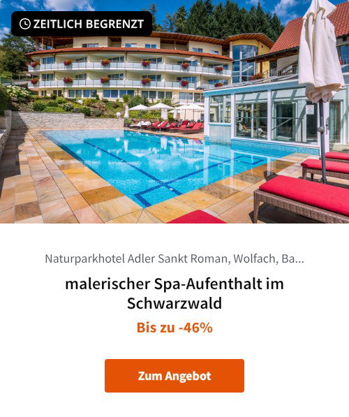 malerischer Spa-Aufenthalt im Schwarzwald