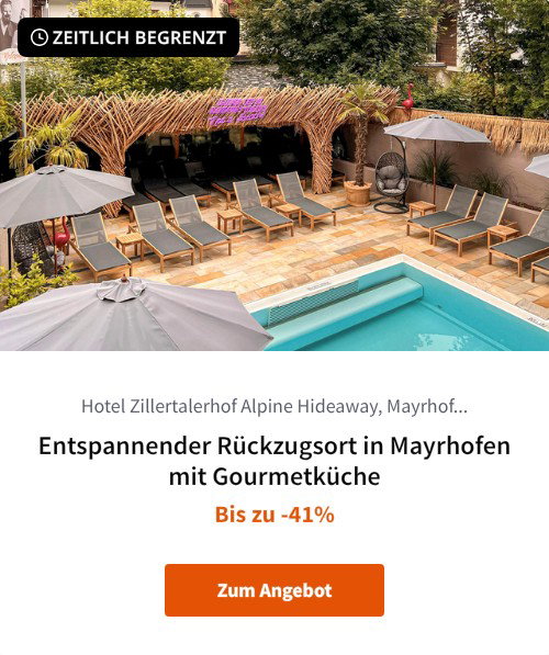 Entspannender Rückzugsort in Mayrhofen mit Gourmetküche
