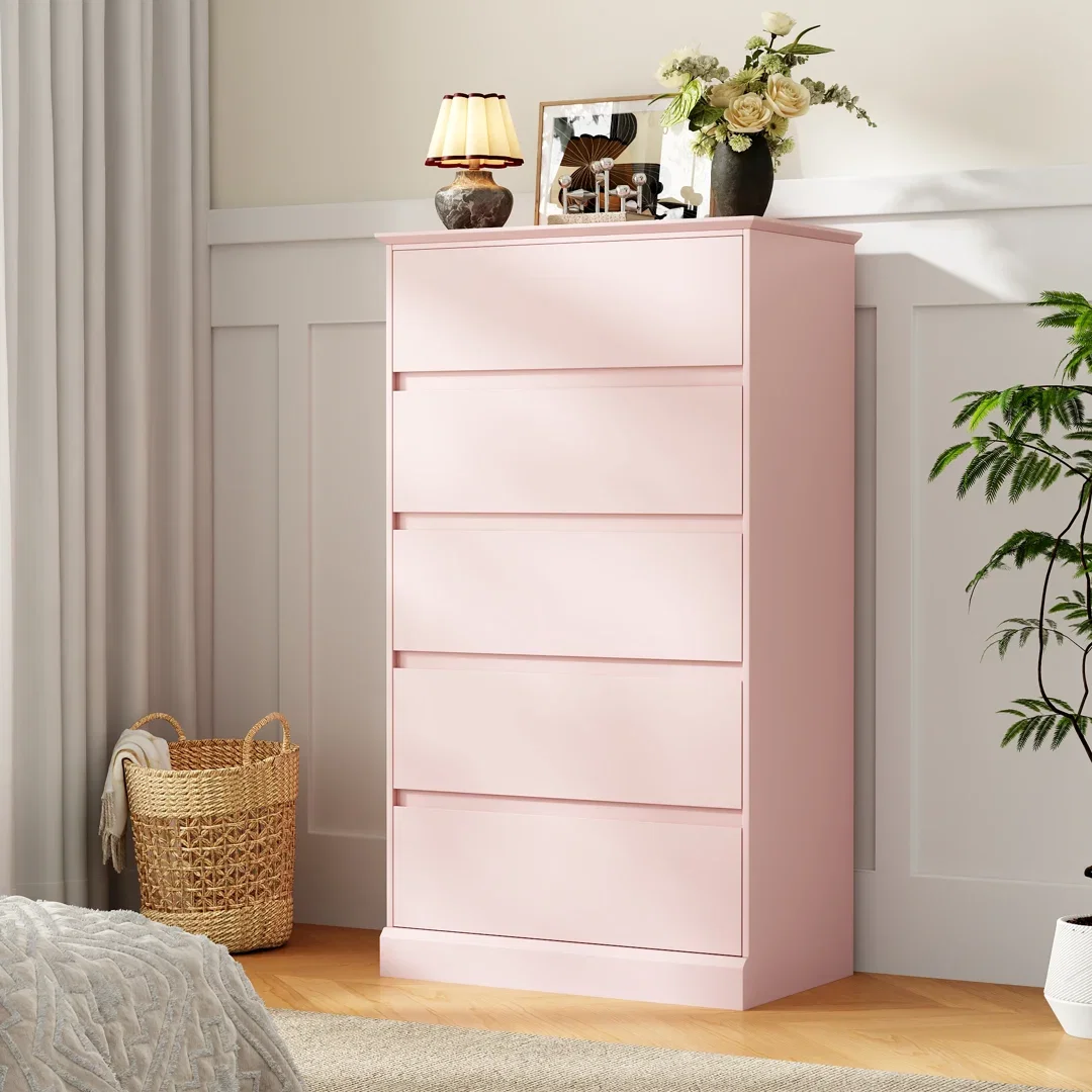 Dornisha Modern Tall Storage Chest Of Drawers