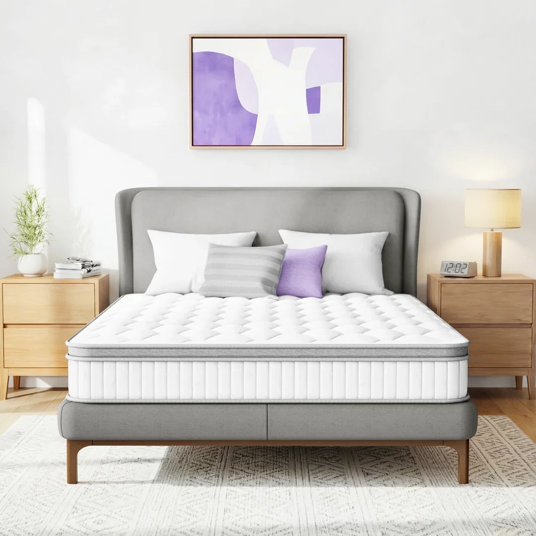 10"/12"/14" Plush Cooling Gel Hybrid Mattress - Sleep by Wayfair™