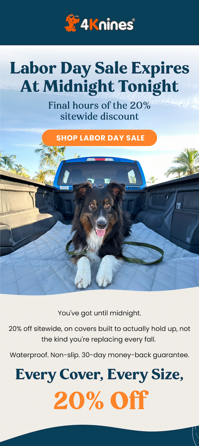 Labour Day Sale Expires At Midnight Tonight