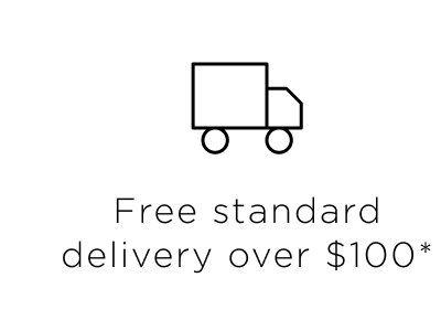 Free standard delivery over $100*