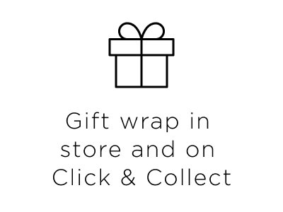 Gift wrap in store and on Click & Collect