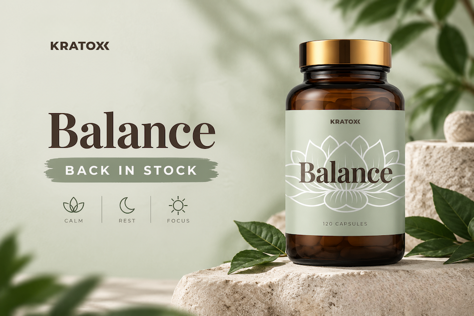 Kratox Balance - Calm, Rest, Focus