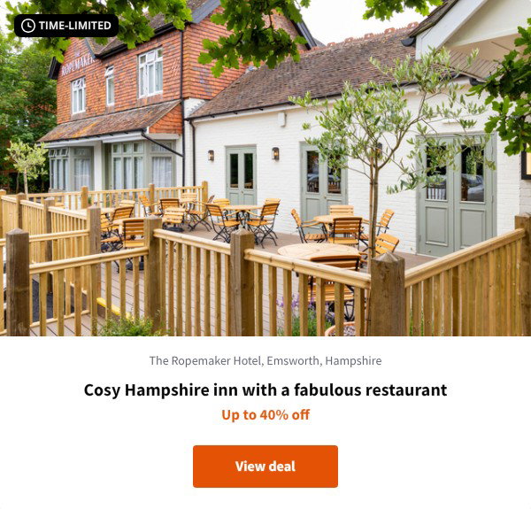 Cosy Hampshire inn with a fabulous restaurant