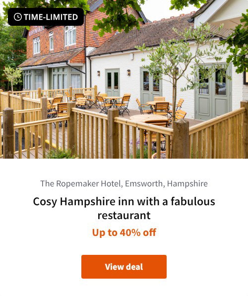 Cosy Hampshire inn with a fabulous restaurant