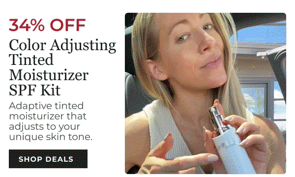 COLOR ADJUSTING TINTED MOISTURIZER SPF KIT
