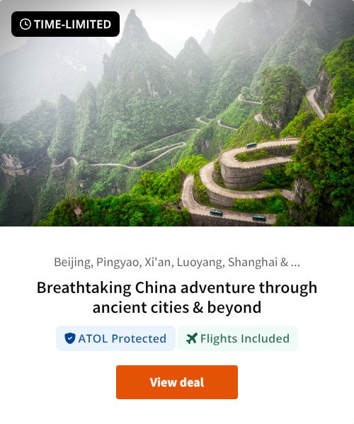 Breathtaking China adventure through ancient cities &amp; beyond