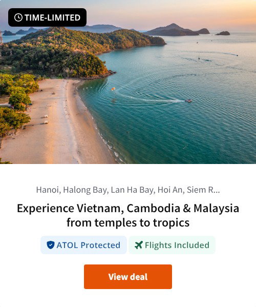 Experience Vietnam, Cambodia &amp; Malaysia from temples to tropics