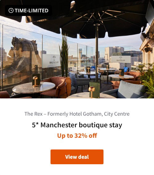 5* Manchester boutique stay