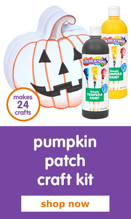 pumpkin patch craft kit