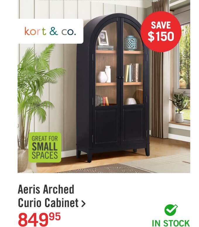 Aeris Curio Cabinet.